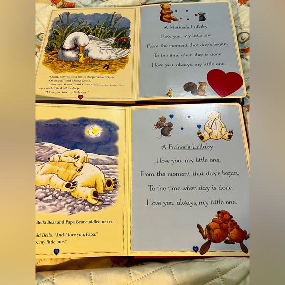 2 Baby Board Books Mother Loves Her Little One Father 2006 Gingham Dog 9x7.5 - Picture 15 of 16